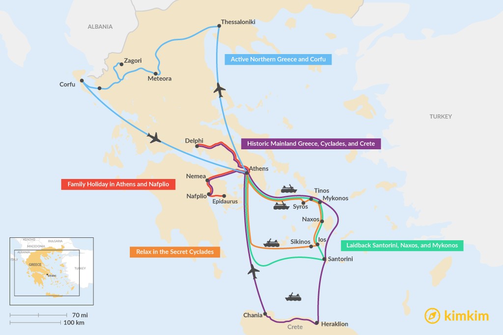 Greece Itinerary 10 Days